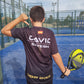 BBlack T-Shirt Padel Kids